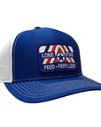 Royal/White Twill Back