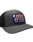 Charcoal/Black Twill Back
