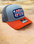 Heather Grey / Charcoal / Texas Orange