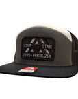 Charcoal/Black/White 7-Panel