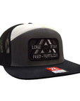Charcoal/Black/White 7-Panel