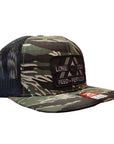 Tiger Camo / Black Flatbill
