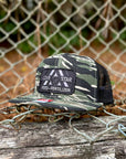 Tiger Camo / Black Flatbill