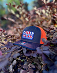 Navy / Orange