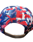 Brush Red, White, and Blue Flag Imperial Rope Cap