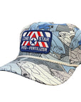 Fish Print Imperial Rope Cap