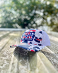 Americana Duck Camo / White