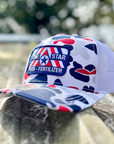 Americana Duck Camo / White