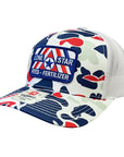 Americana Duck Camo / White