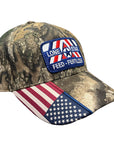 Realtree Camo w/ USA Flag RWB Patch
