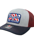 Heather Grey/Cardinal/Navy Cap