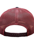 Heather Grey/Cardinal/Navy Cap
