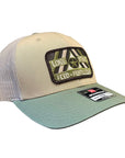 Combination Khaki/Loden with Camo Patch