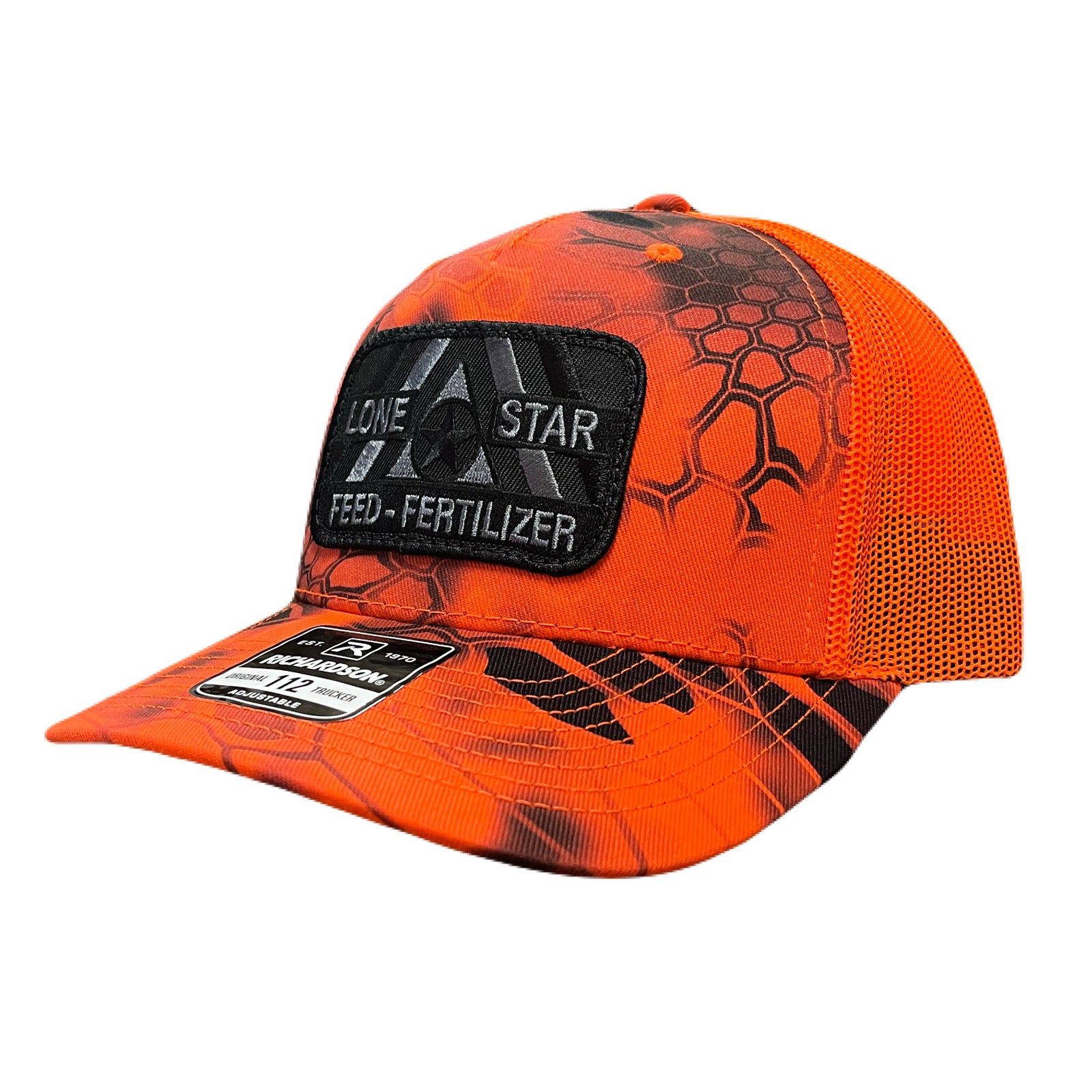 Kryptek Inferno / Blaze Orange 112PFP with Black Patch – Lone Star