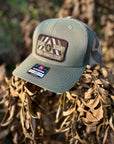 Loden/Green Camo Mesh