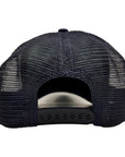 Quilted Light Blue/Navy Trucker