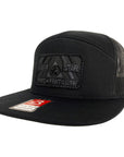 Solid Black 7-Panel
