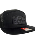 Solid Black 7-Panel