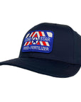 Solid Navy Twill Back