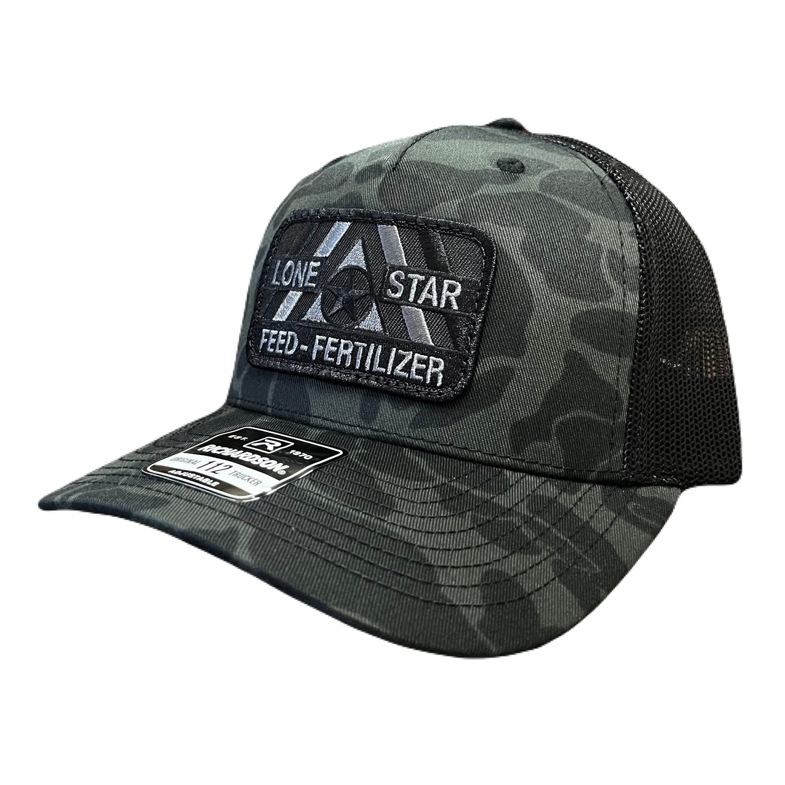 Sable Black Duck Camo/Black 112PFP with Black Patch – Lone Star