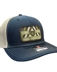 Navy/Khaki w/ Camo Patch