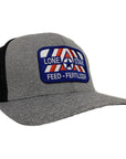 Flexfit Melange Heather Grey / Black