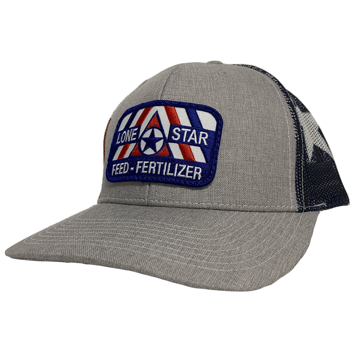 Oil Field Hats - Texas Flag - Heather / White - Billy's Western Wear