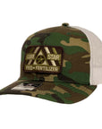 Military Camo / White