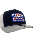 Navy / White / Heather