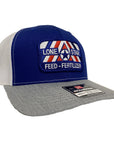 Royal / White / Heather Grey