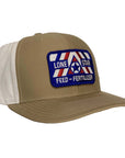 Khaki / White Twill