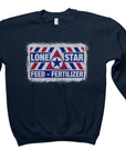 Navy Double Dry Eco Crewneck Sweatshirt