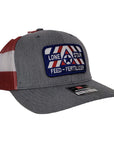 Heather Grey/American Flag