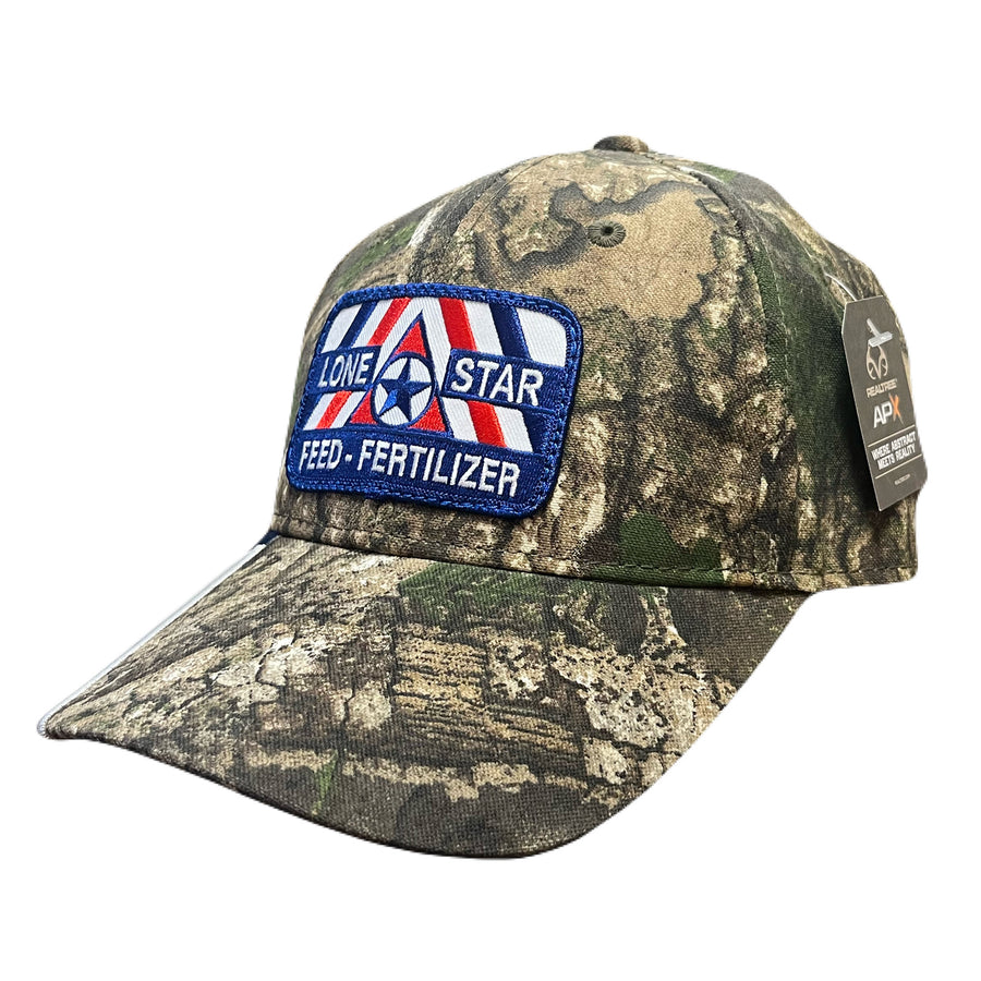Realtree Camo w/TX Flag RWB Patch