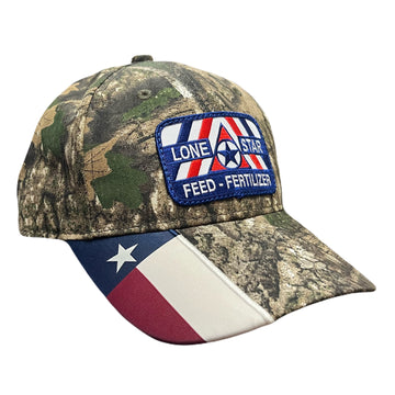 Realtree Camo w/TX Flag RWB Patch