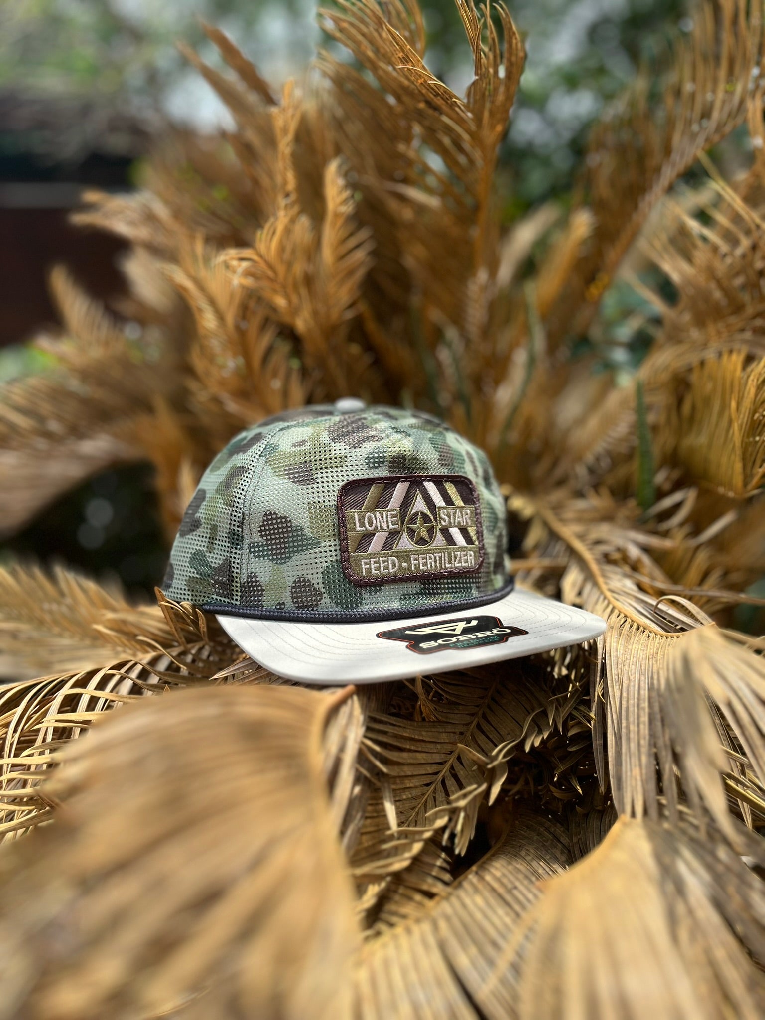 Timber Ghost Camo 1974 Buck/Sage Full Mesh Cap