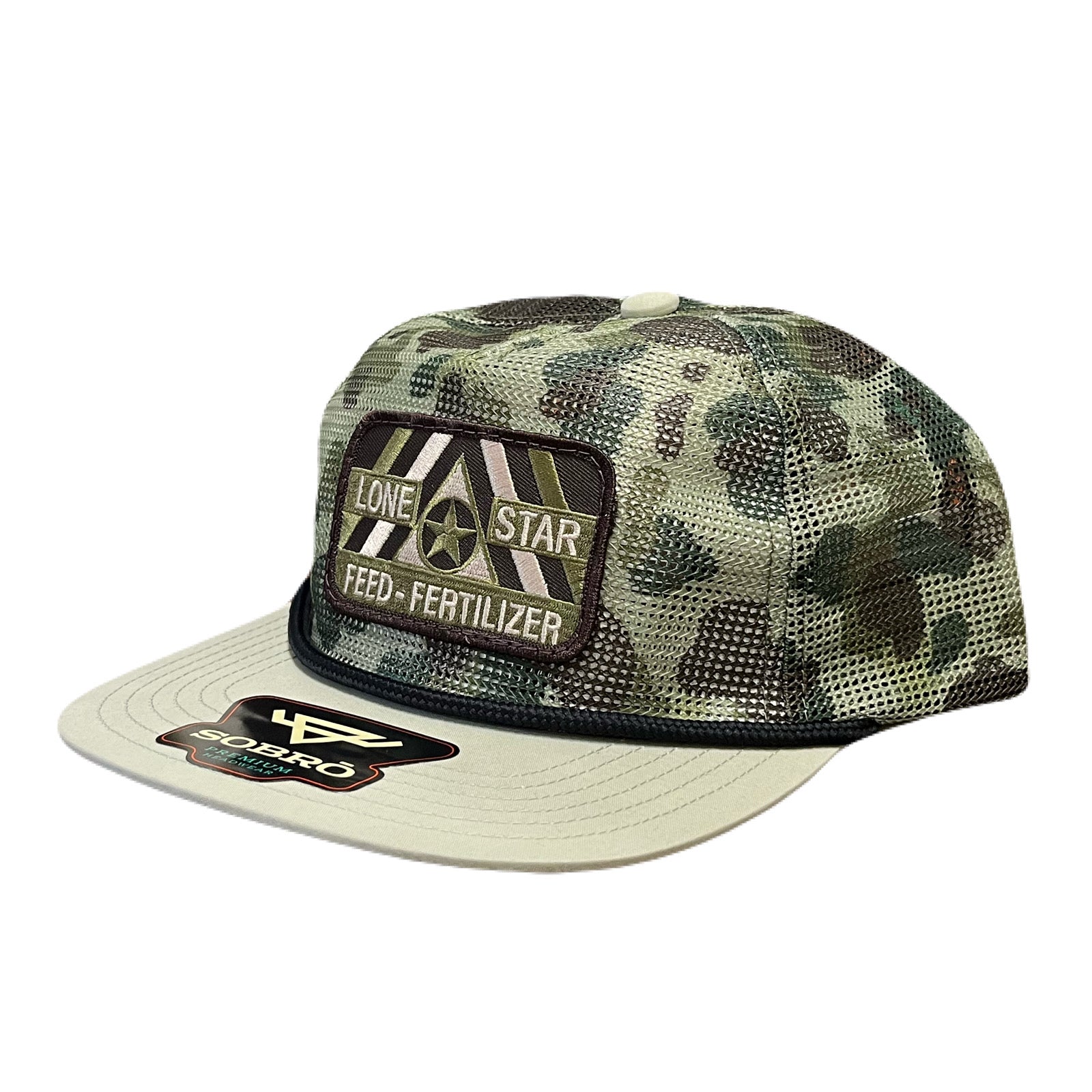 Timber Ghost Camo 1974 Buck/Sage Full Mesh Cap