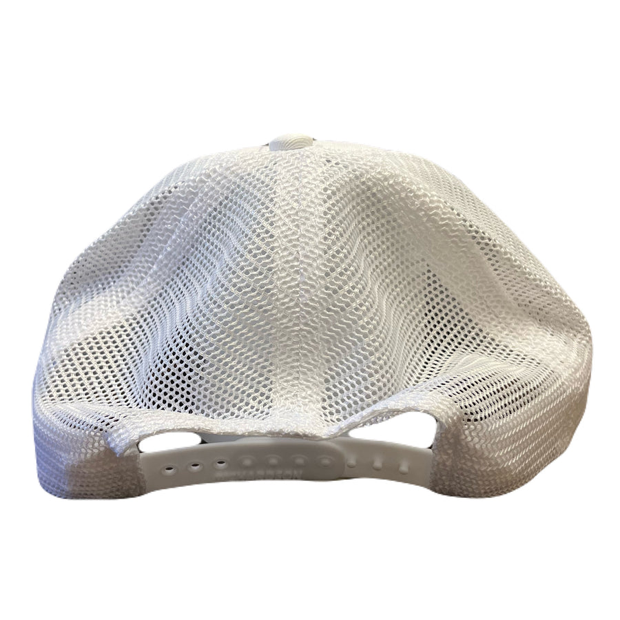 R111 Relaxed Solid White w/ RWB Patch