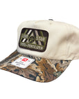 R356 Cream / Realtree Advantage Twill w/ Camo Patch