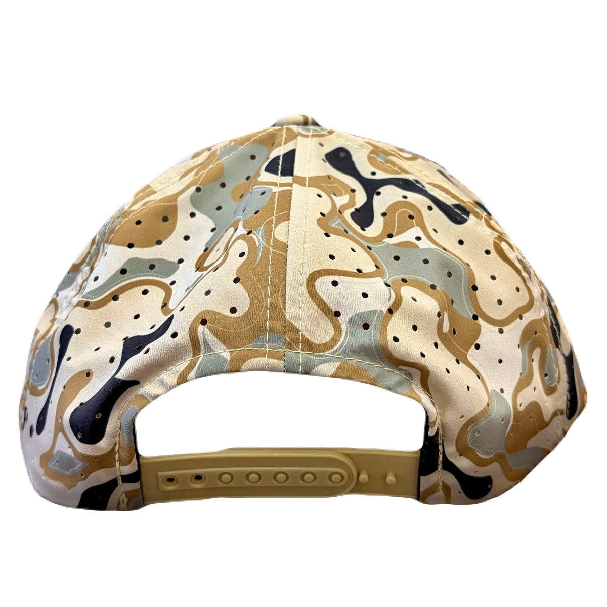 Sobro "The Show" Laser Perforated Willis Camo Tan Buckwood Cap SHOW5-22
