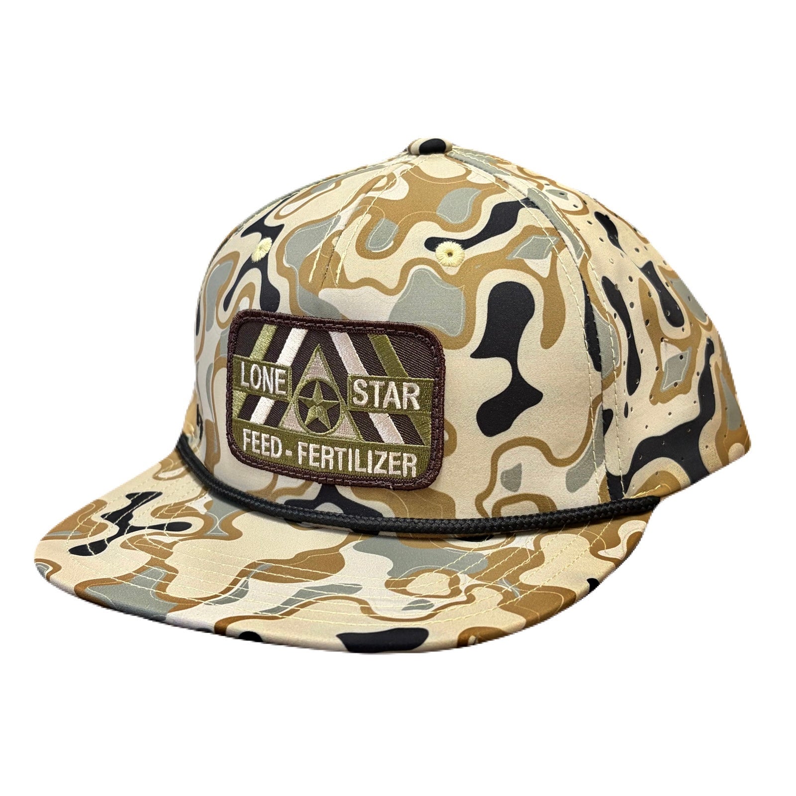 Sobro "The Show" Laser Perforated Willis Camo Tan Buckwood Cap SHOW5-22
