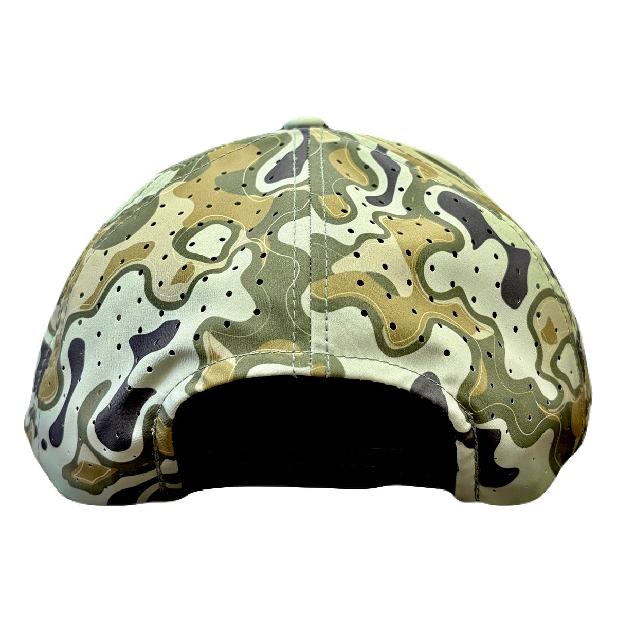 Sobro "The Show" Laser Perforated Willis Camo Green 1974 Buck Cap SHOW5-21