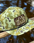 Sobro "The Show" Laser Perforated Willis Camo Green 1974 Buck Cap SHOW5-21