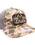 Harvest Duck Camo / Light Tan w/ Camo Patch