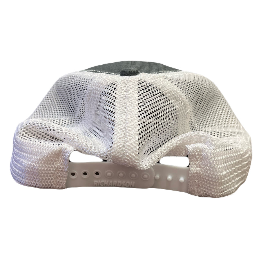 R111 Relaxed Charcoal / White