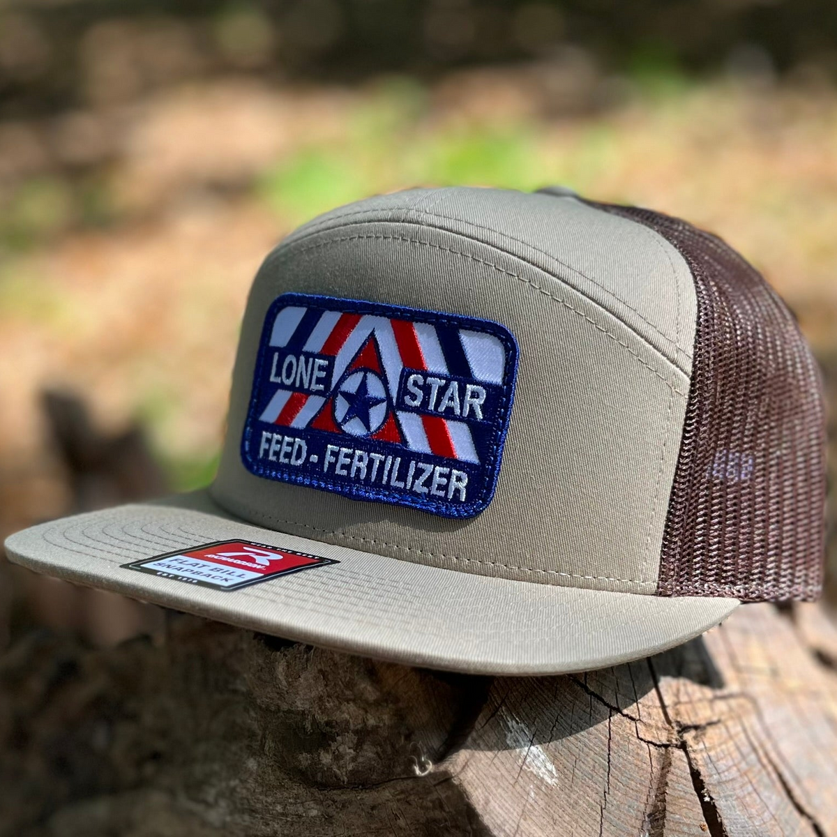 Khaki / Brown 7-Panel