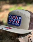 Khaki / Brown 7-Panel