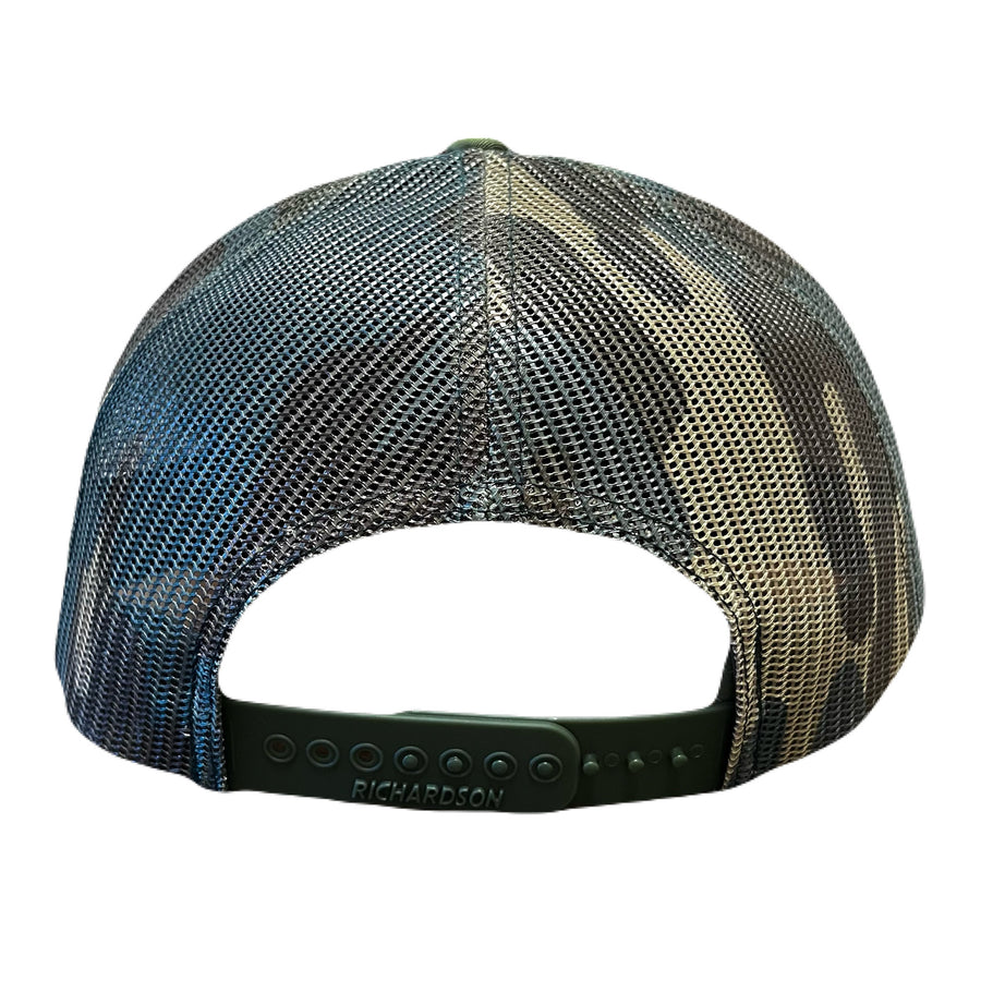Loden/Green Camo Mesh