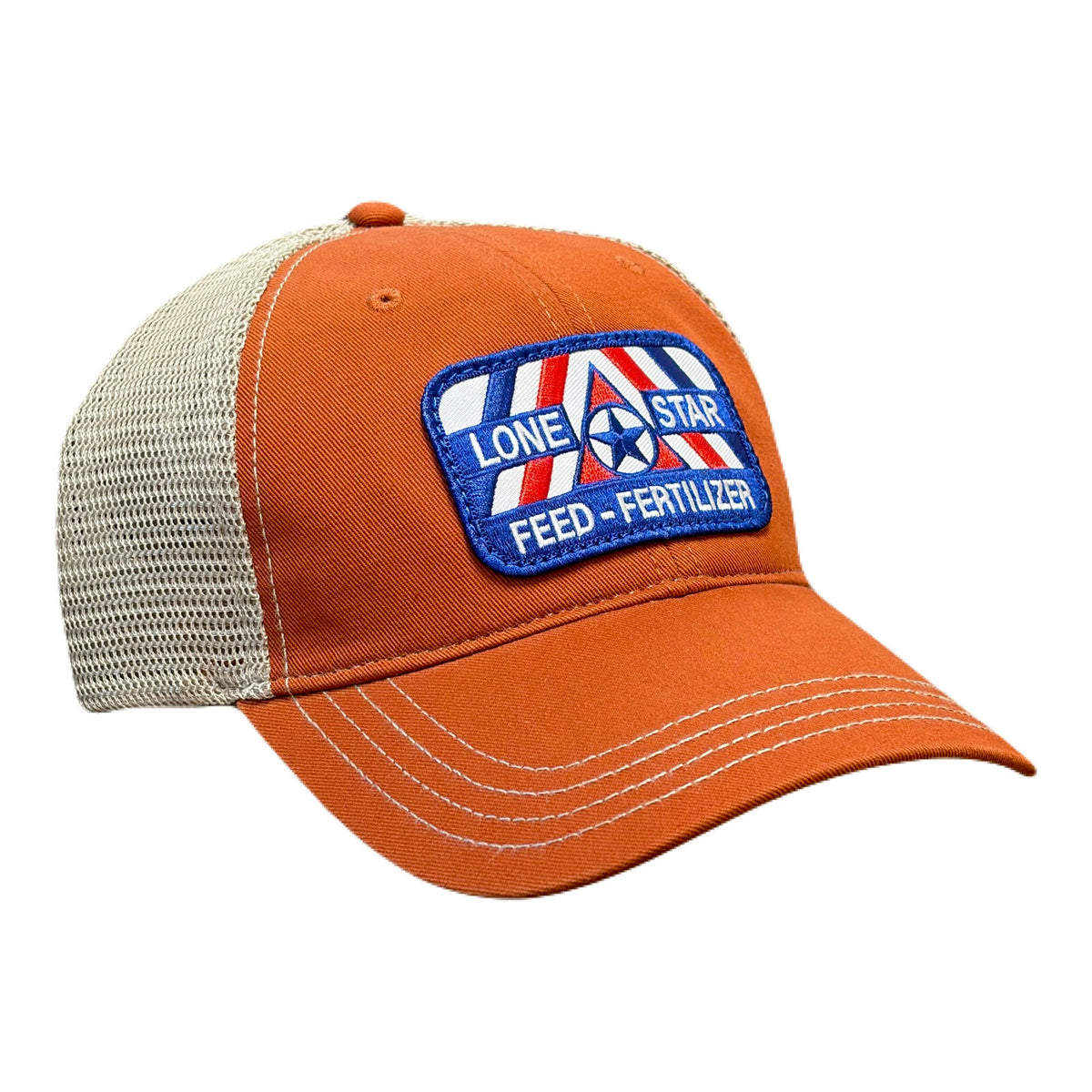 R111 Relaxed Texas Orange / Khaki with RWB Patch
