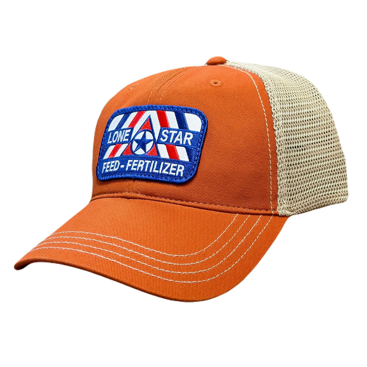 R111 Relaxed Texas Orange / Khaki with RWB Patch